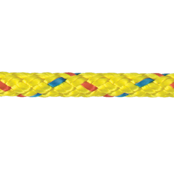 NEW ENGLAND ROPES 4mm Mini-V Vectran Braid, Yellow