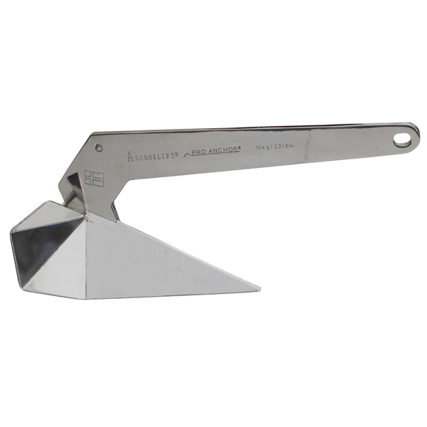 ANCHORLIFT 66lb. Stainless Steel Shark Anchor West Marine