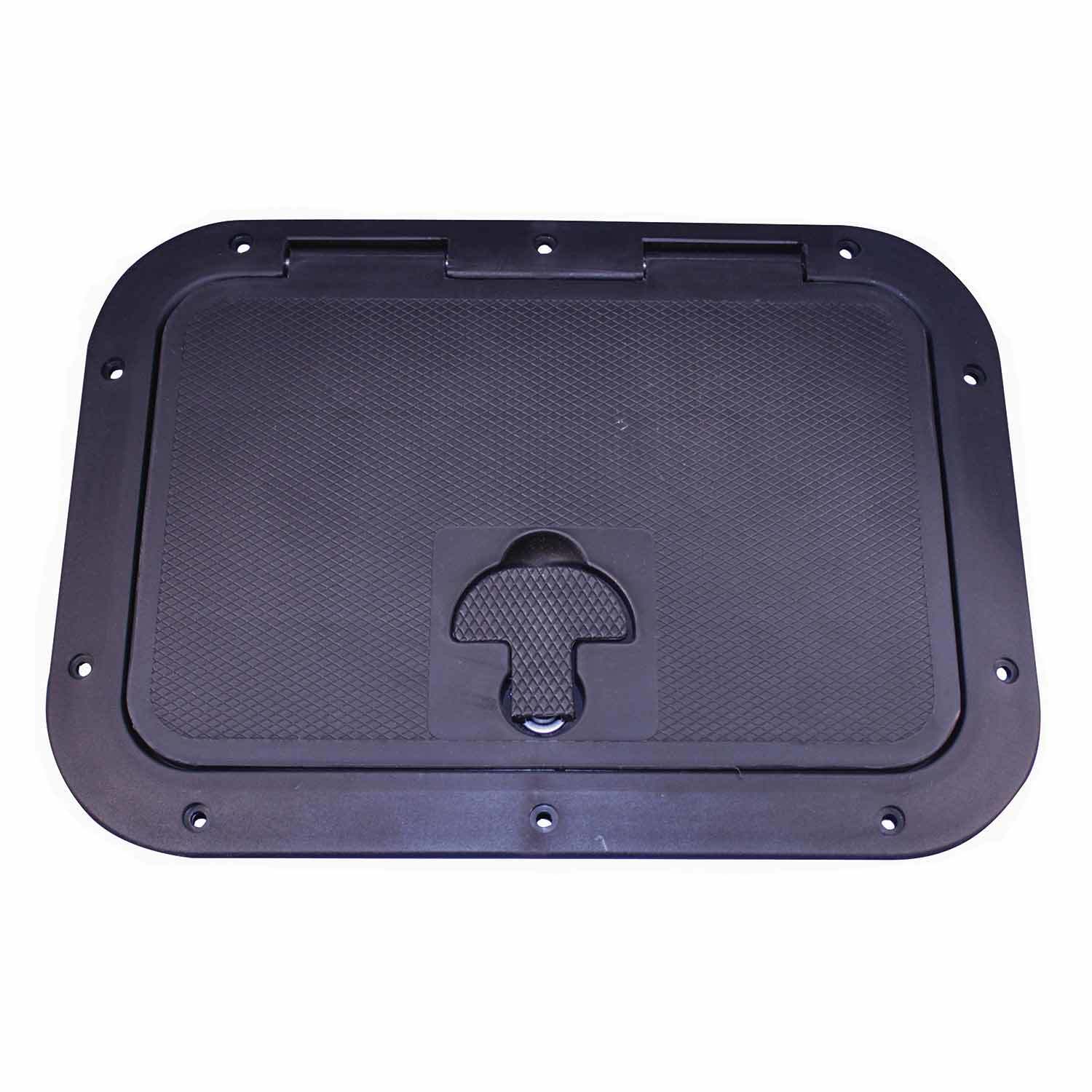 BOMAR Inspection Hatch, 7" x 11", Black West Marine