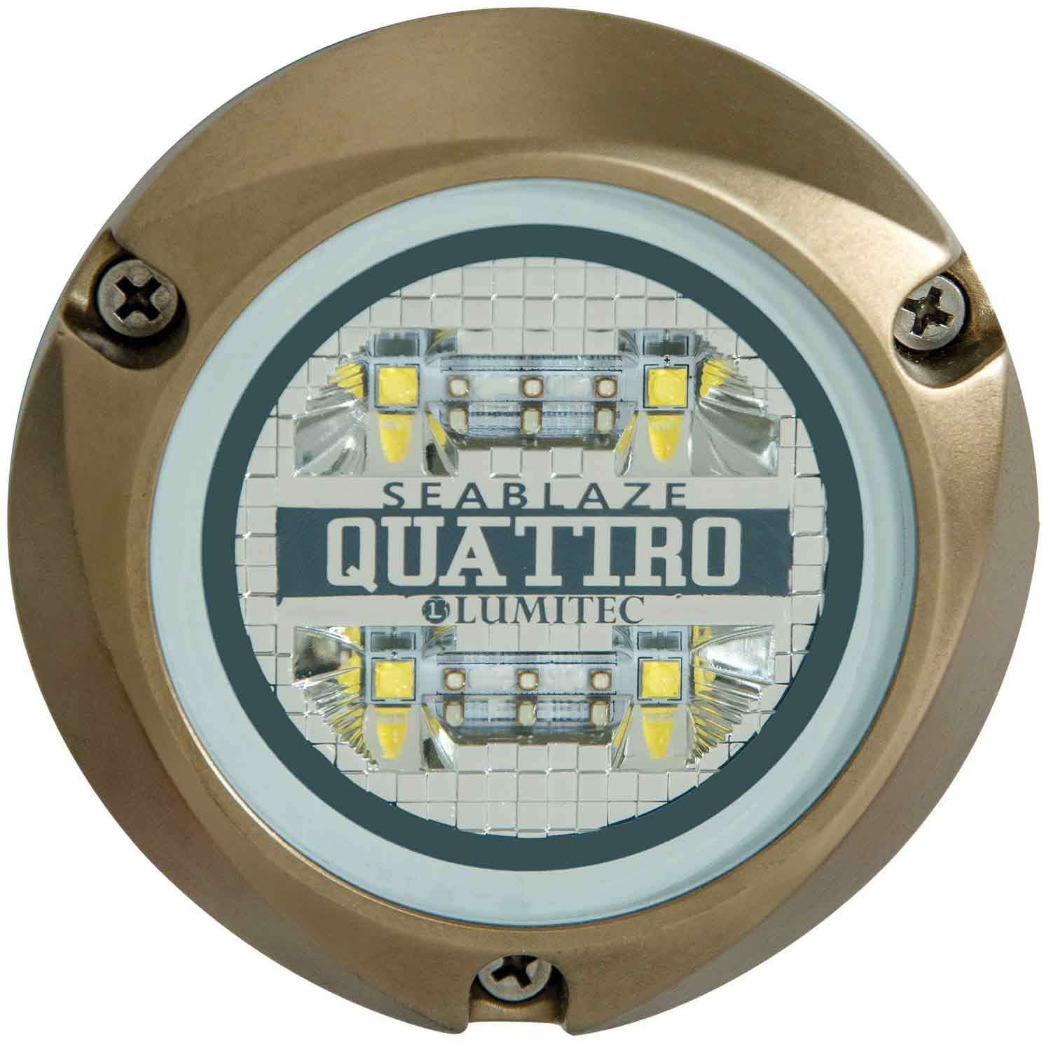 Lumitec Lighting LED Light SeaBlaze Quattro Underwater Light 101511 for sale online 
