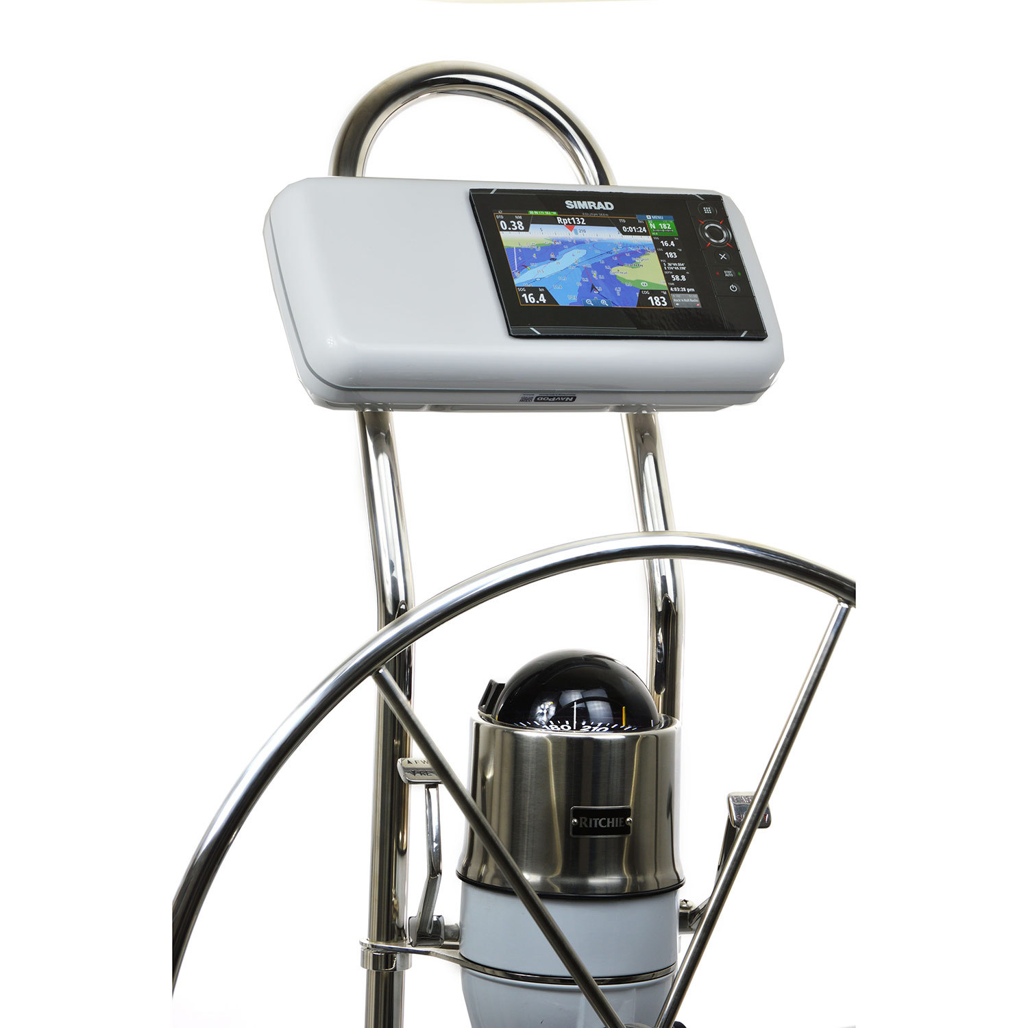 NavPod PP4808 PowerPod Precut f/Simrad NSS8