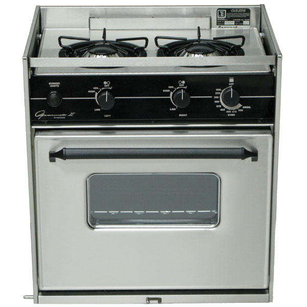 SEAWARD TwoBurner Princess Propane Range Oven West Marine