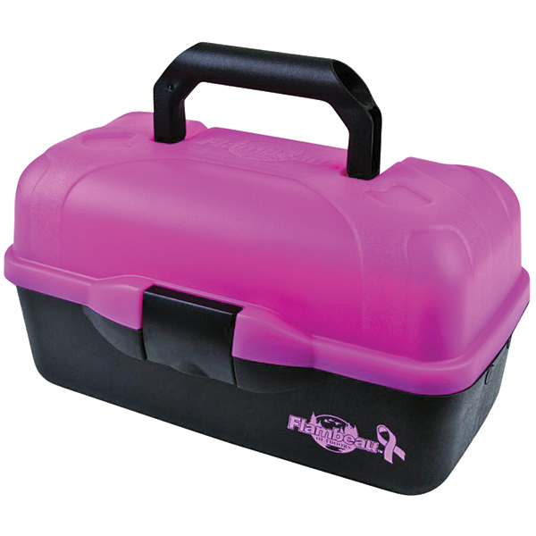 flambeau outdoors 6391pr 1-tray - classic pink ribbon tackle box With a handle Flambeau 1512B 1 Tray Tackle