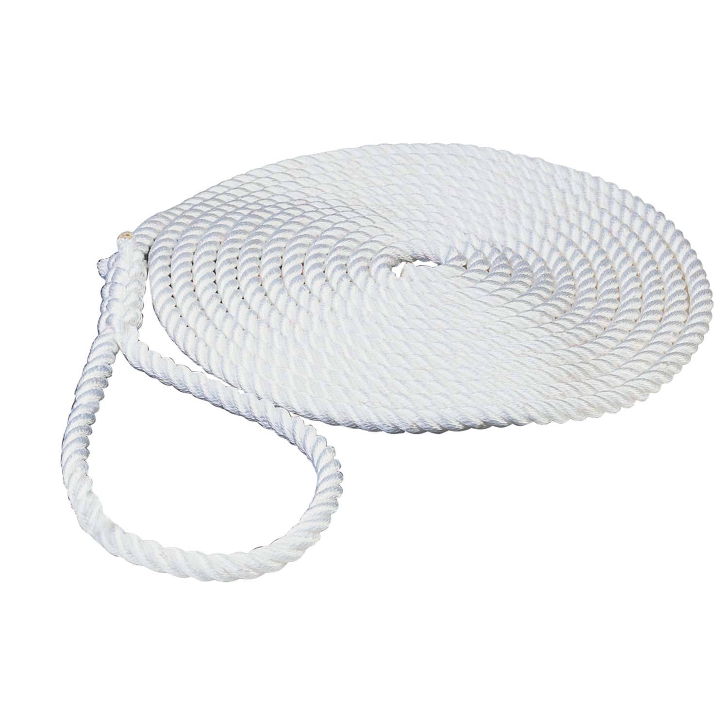NEW ENGLAND ROPES Premium Nylon 3-Strand Dock Lines