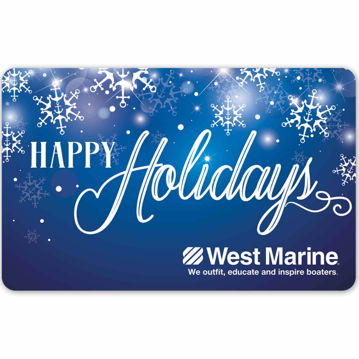 WEST MARINE 50 Gift Card West Marine