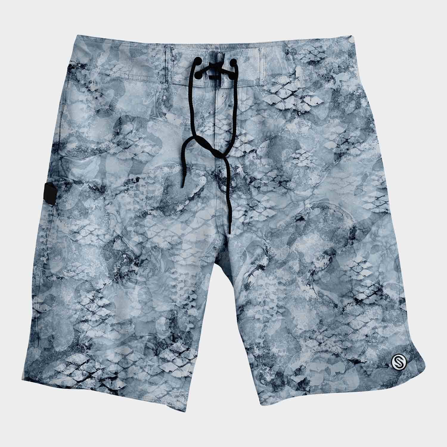 SCALES Men's First Mates Camo Board Shorts | West Marine