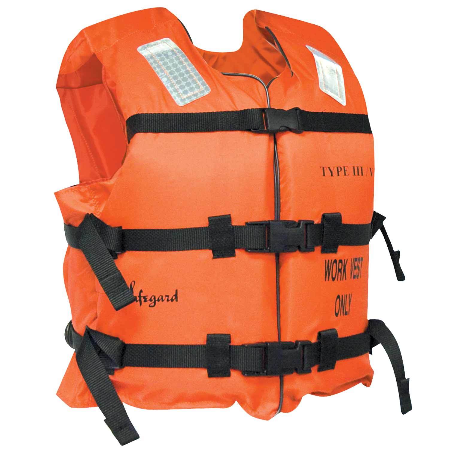 IMPERIAL Industrial Work Life Jacket XLarge West Marine