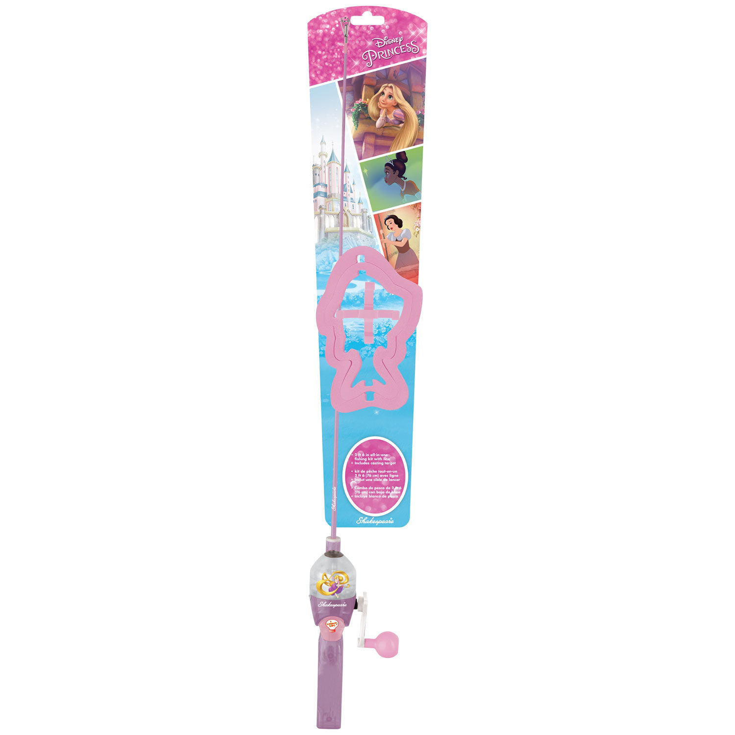 Shakespeare Disney Princess Youth Spincasting Rod and Reel Combo
