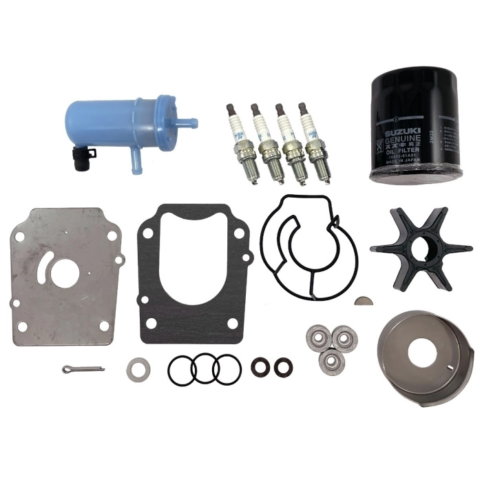 Suzuki Outboard Oil Change Kit For DF70A & DF90A Engines – Genuine Suzuki Parts, Made In Japan
