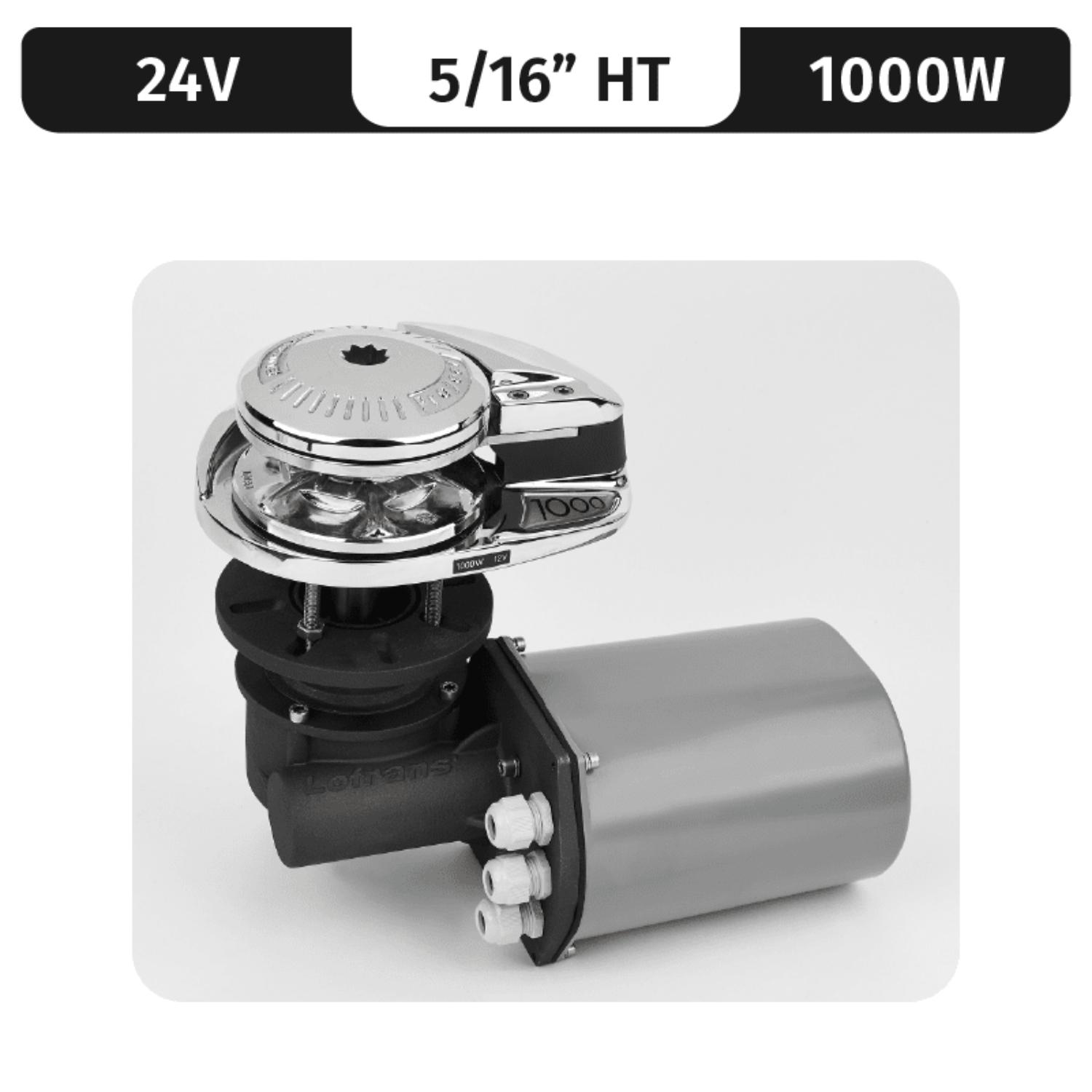 Project Windlass IMTRA CORPORATION Lofrans Project 1000/X2 Vertical Electric Windlass ...