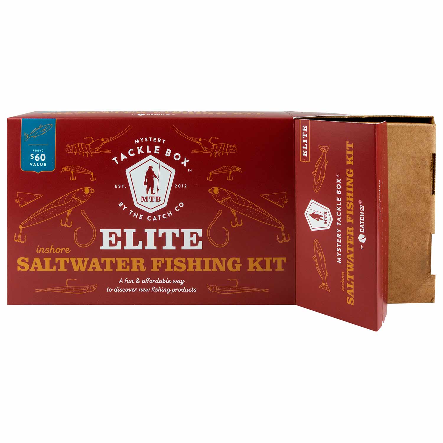 Mystery Tackle Box ELITE Inshore Saltwater Fishing Kit