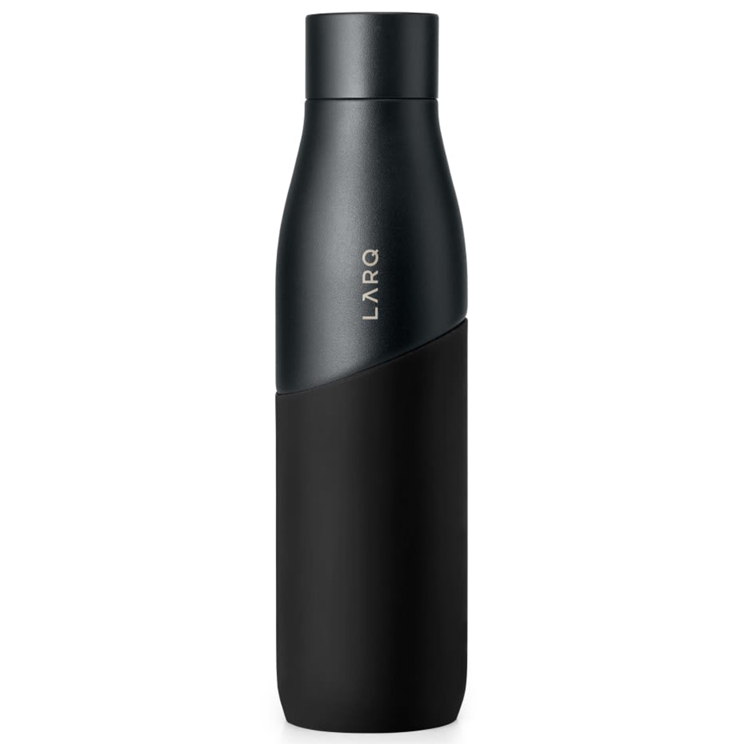 LARQ Bottle Movement PureVis - Lightweight Self-Cleaning and Non-Insulated  Stainless Steel Water Bottle with UV Water Sanitizer, 32oz, Black/Onyx