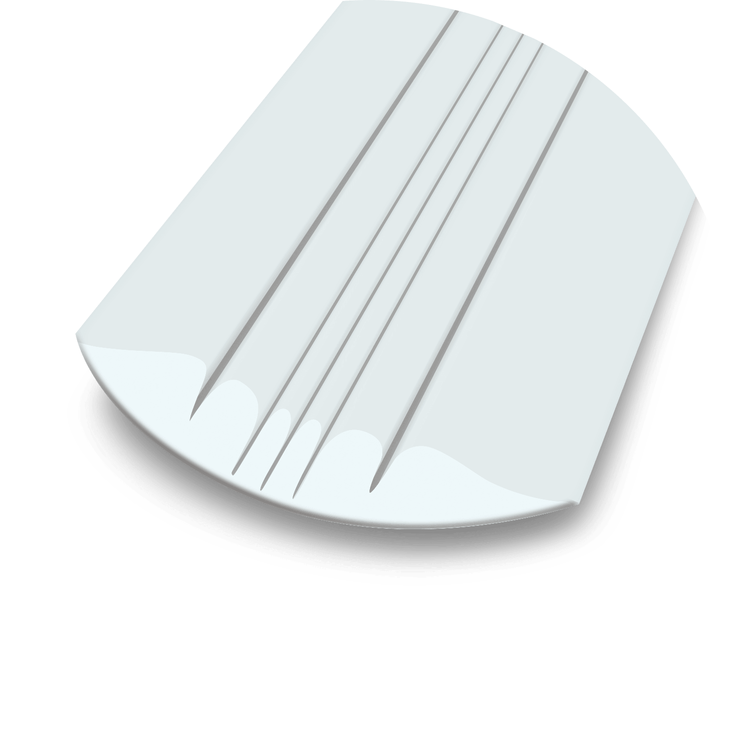 KeelShield, Off White, 12 WHITE- KeelShield (3M) Hull Protector, 6 ft. | 6WH