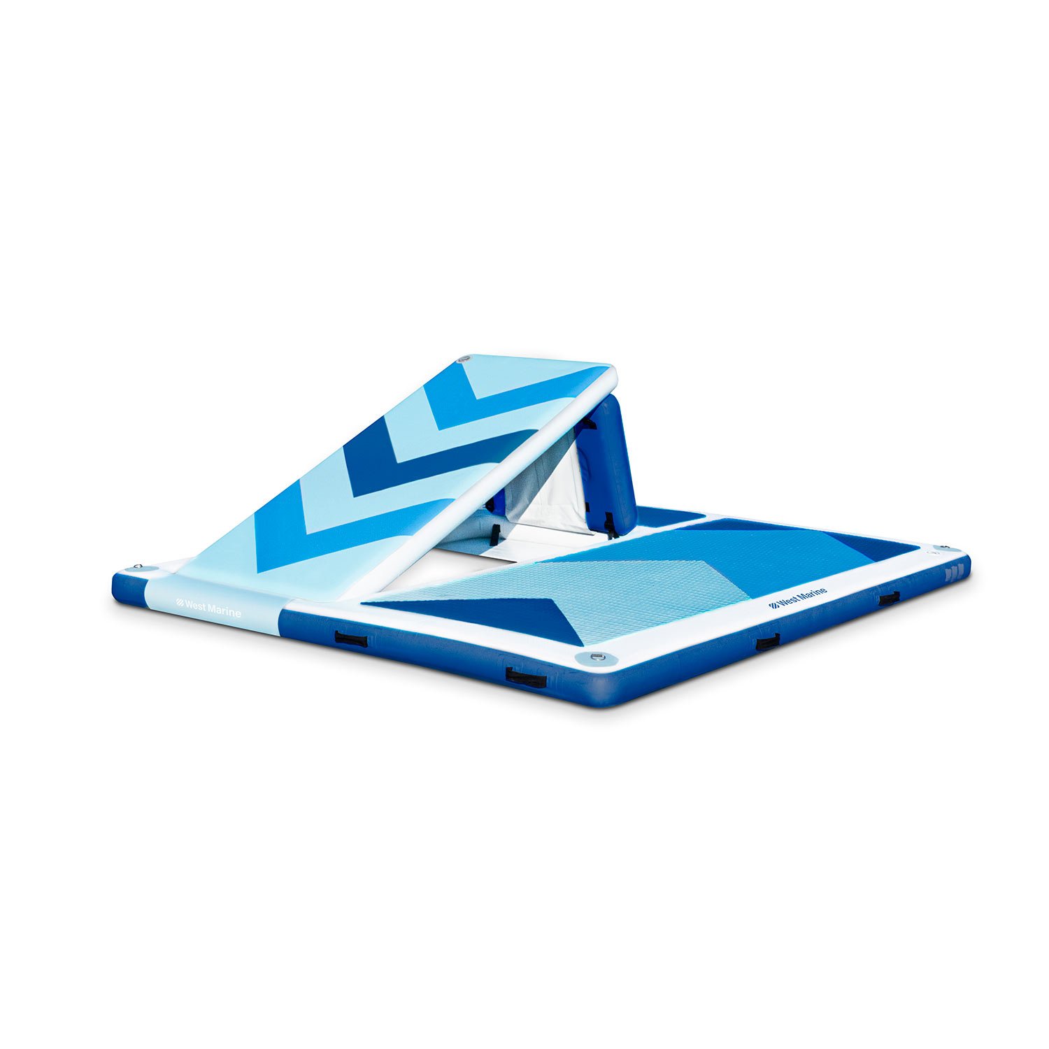 WEST MARINE Floating Slide Dock Kit 10' x 8' x 6" Inflatable Platform