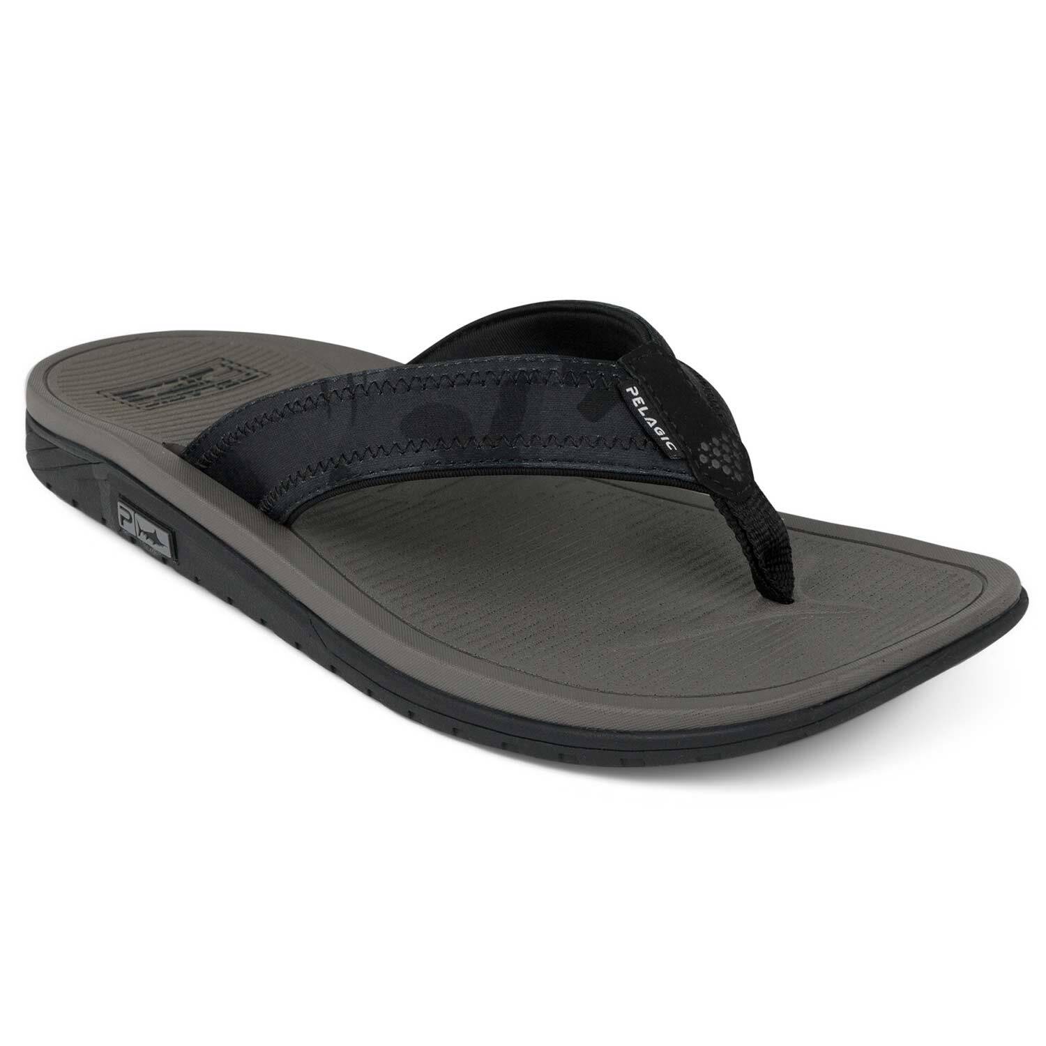 Pelagic Offshore Army Camo Black Sandals Flip Flops Size 10 NWT New Men main image 2