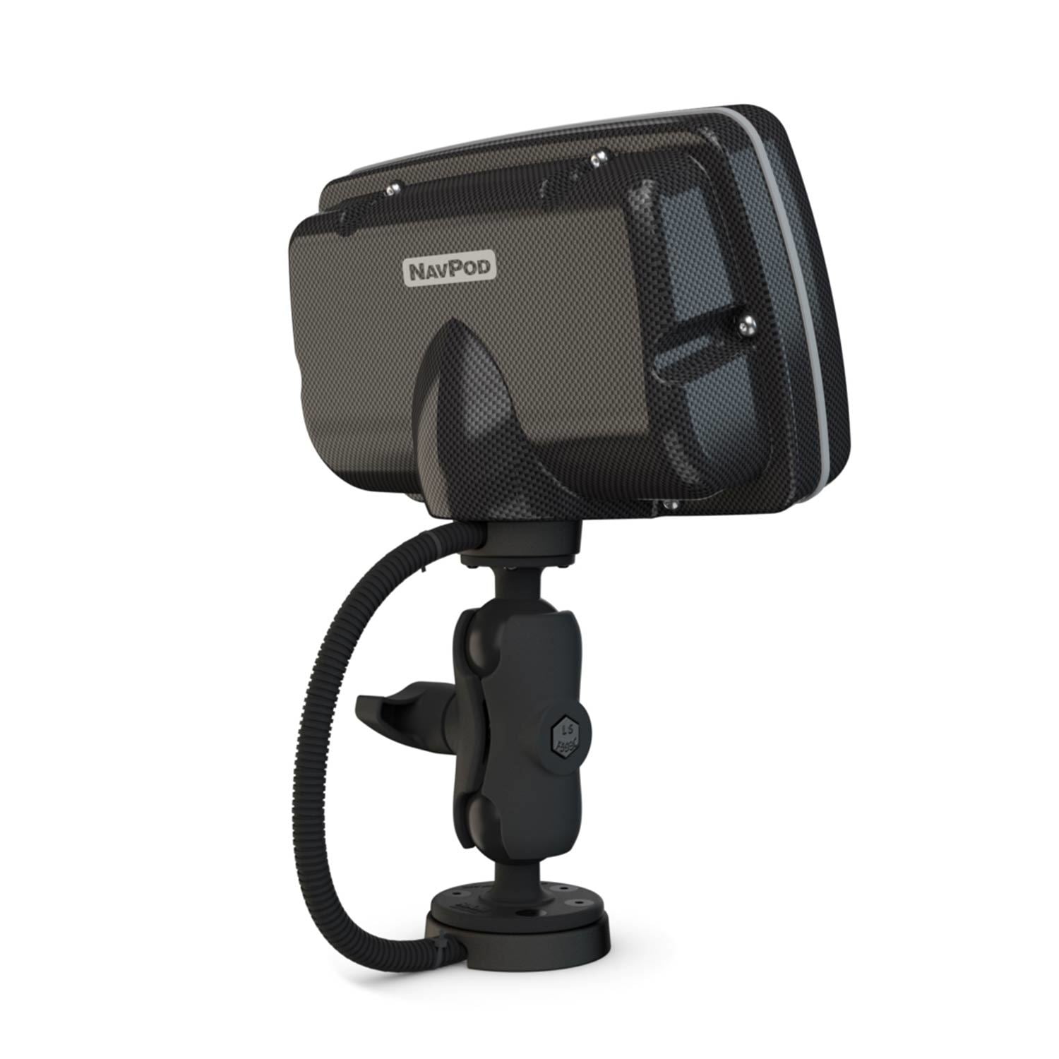 NAVPOD PowerPod with RAM Mount Pre-Cut for Lowrance Elite-9 CHIRP 9 ...