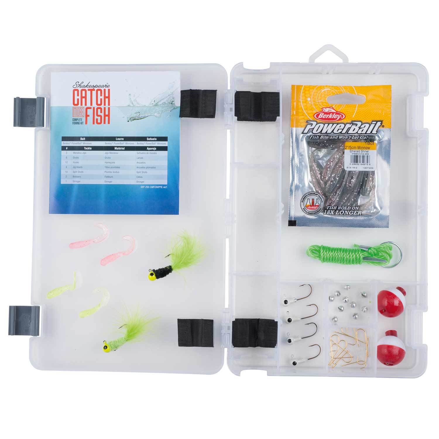 SHAKESPEARE 7' Catch More Fish™ Crappie Spinning Combo Kit