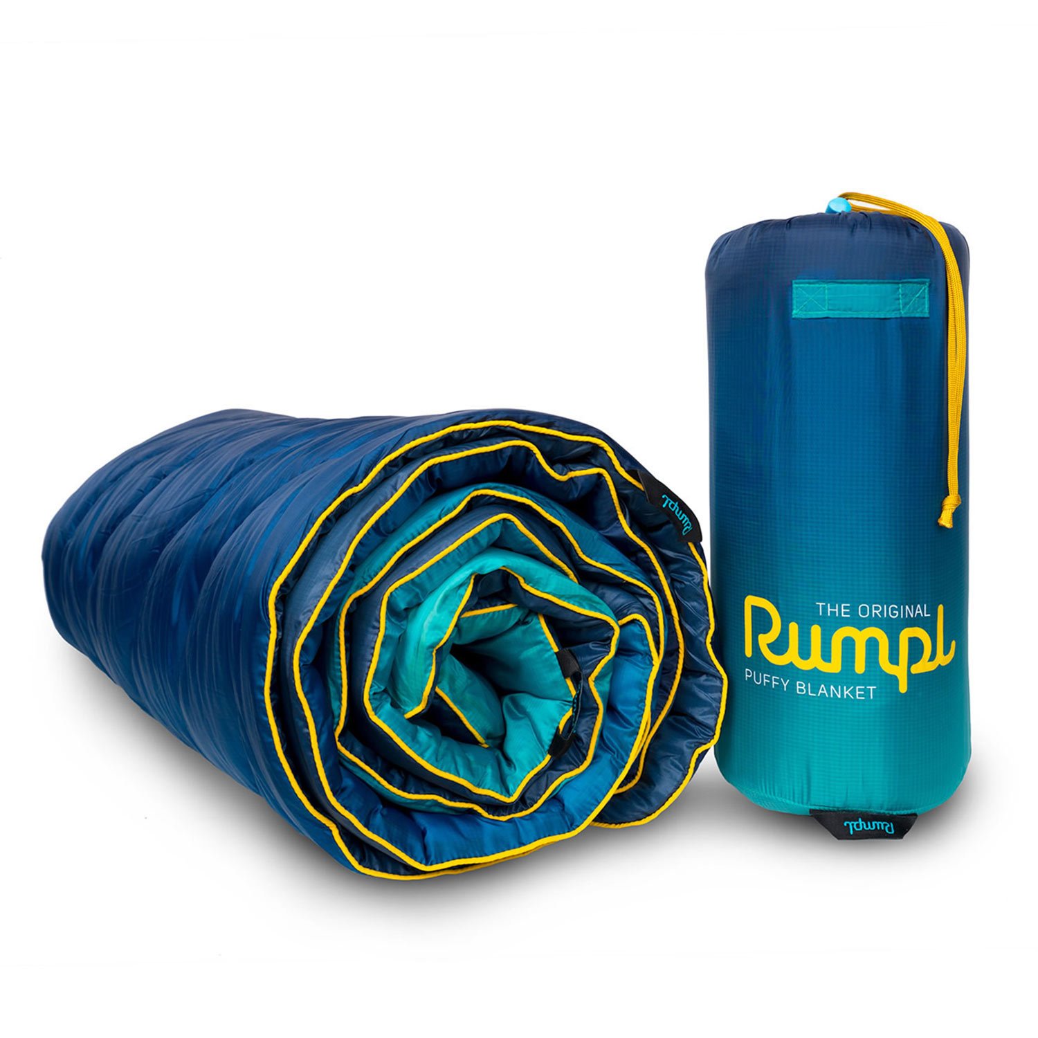 Ocean Fade Puffy Blanket