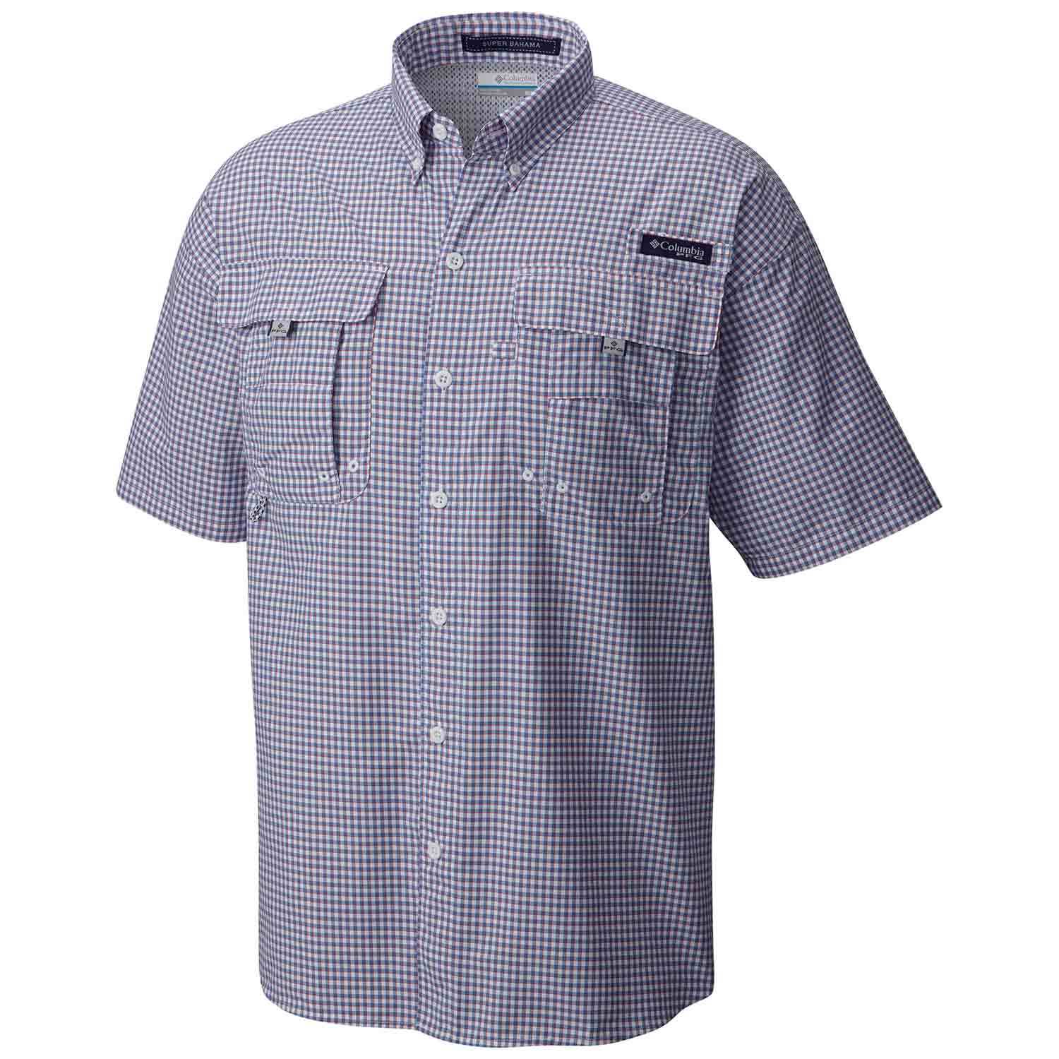 Chemise De Pêche Columbia PFG Super Bahama – Homme, XL, à Carreaux Multicolores, Ventilée