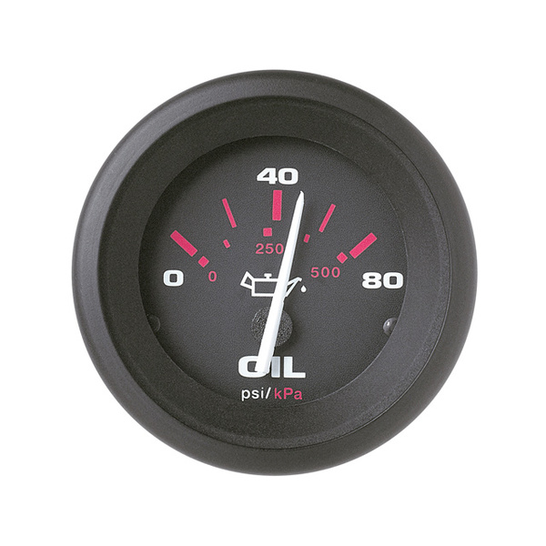 SIERRA Amega Series Oil Pressure Gauge, 80 psi West Marine