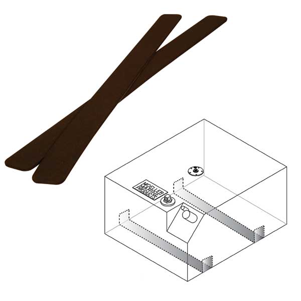 MOELLER Below Deck Tank Mounting Strips West Marine