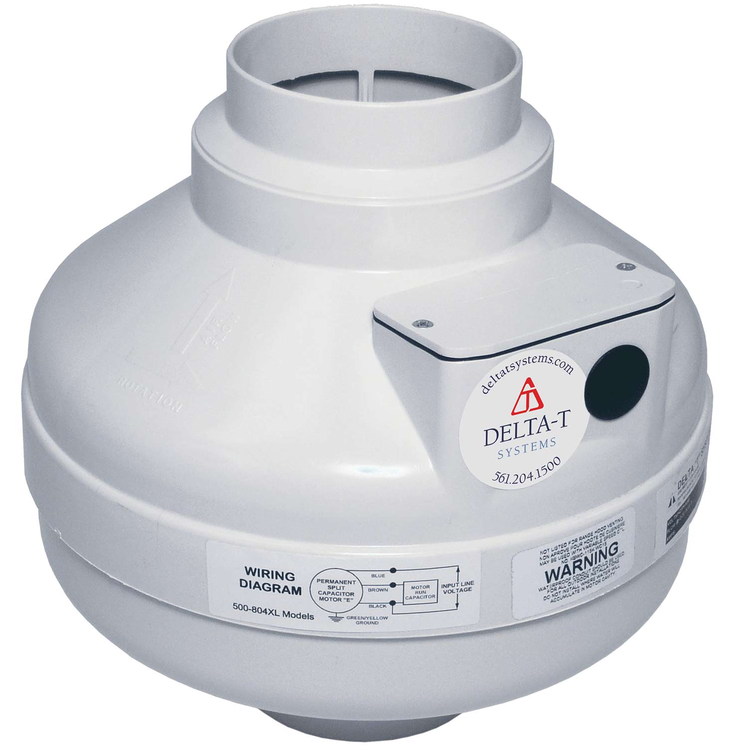 CENTEK Delta-T Systems Inline Duct Fans