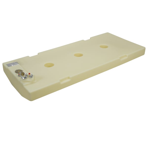 MOELLER 34 Gallon Permanent Below Deck Fuel Tank, Belly, 60.25"L x 26.5