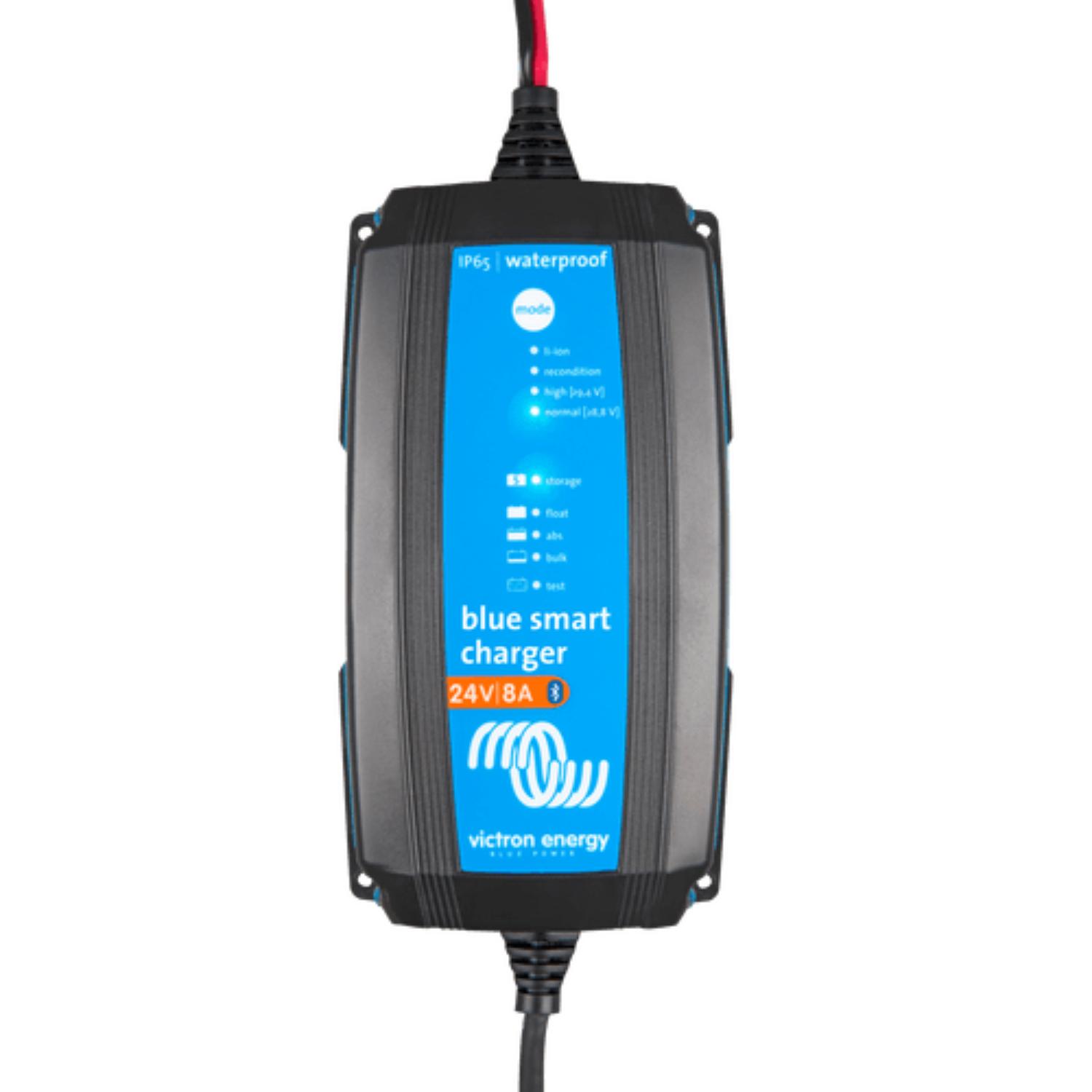 VICTRON Victron Energy Blue Smart IP65 Charger 24/8(1) 120V NEMA 1