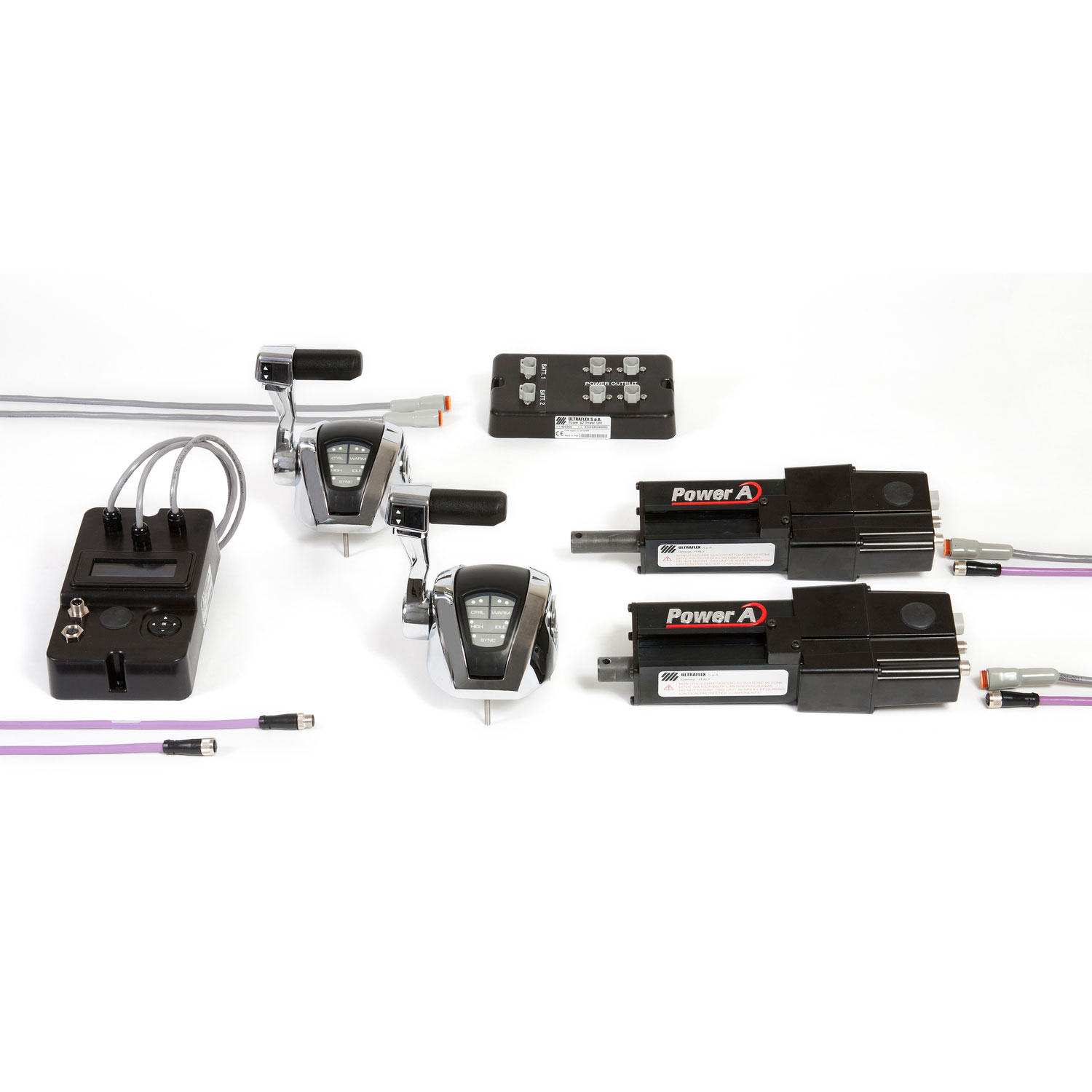 Uflex Power Unit UFLEX USA Power A Mark II™ Electronic Single Engine/Single Station ...
