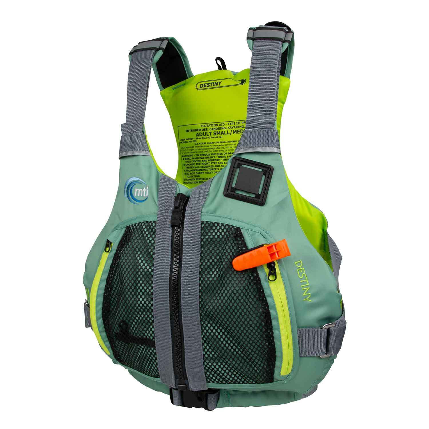 MUSTANG SURVIVAL Destiny Women's Paddle Life Jacket, Large/XLarge