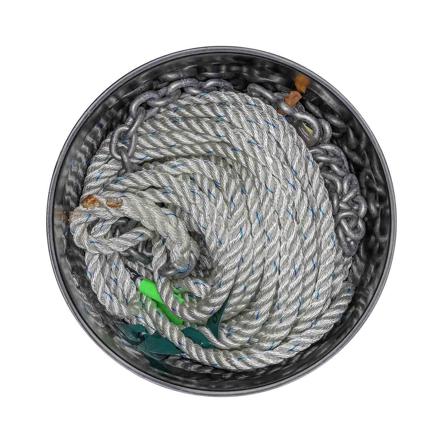 Rodes And Ropes TITAN Superior Anchor Rode Package with 3-Strand Rope