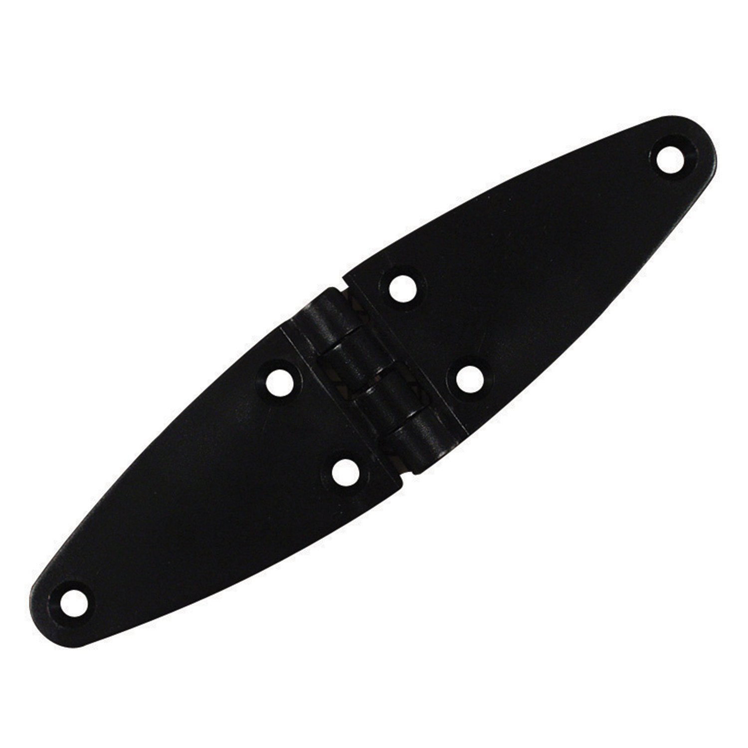 WEST MARINE Nylon Strap Hinges, 4" Width, Black West Marine