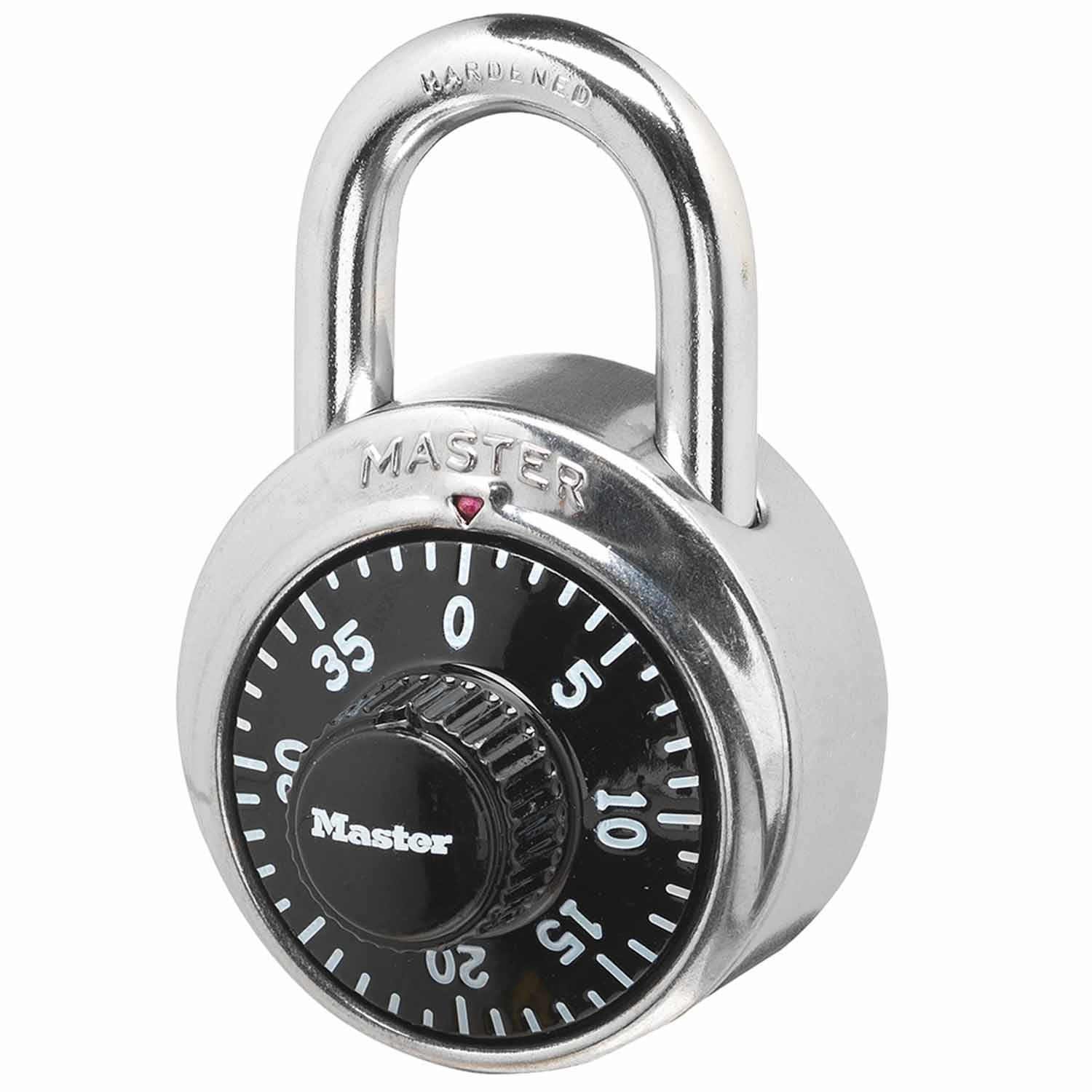 MASTER LOCK 7/8 Inch (48mm) Wide Combination Dial Padlock - Main Image