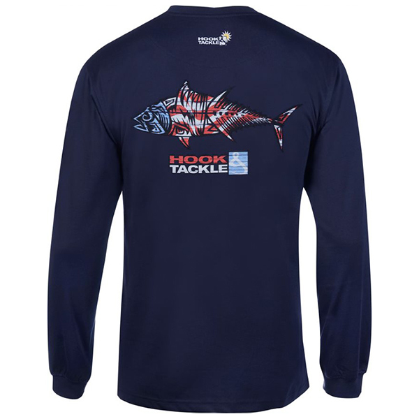 Men's American Tuna UV Fishing Shirt West Marine