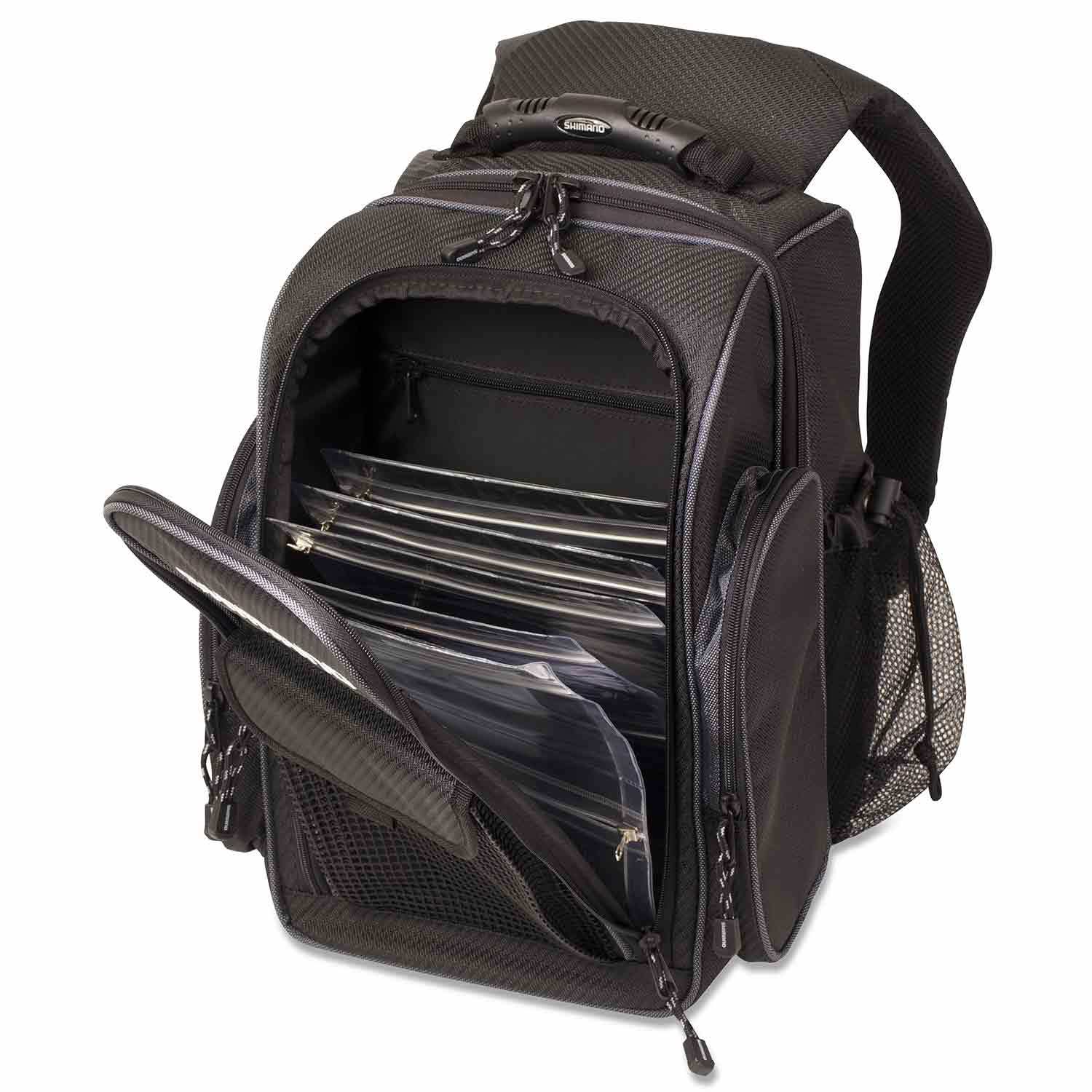 SHIMANO Compact Black Moon Tackle Backpack